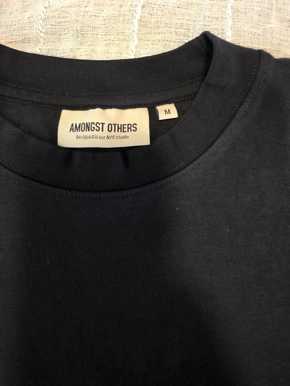 Amongst Others Men’s Black Crewneck T-Shirt